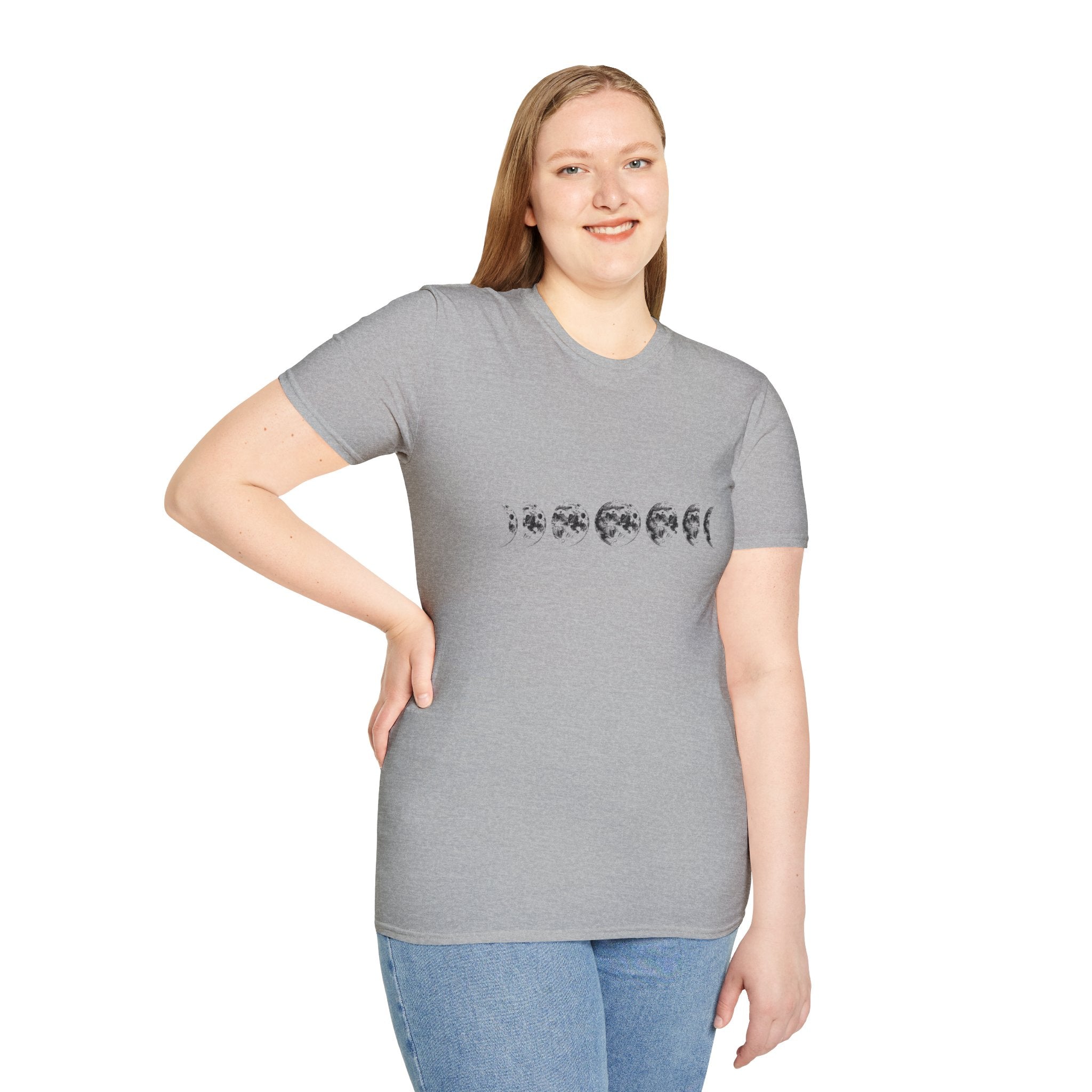 Moon Phase T-Shirt — Lunar Phases Graphic Tee