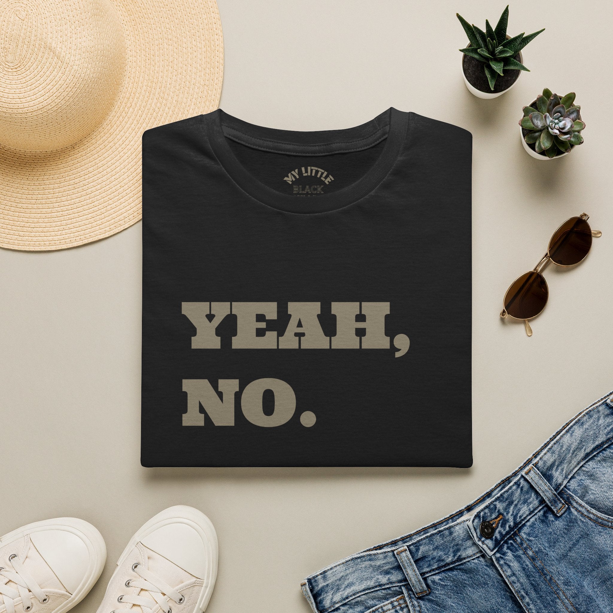 Yeah, No. Graphic T-Shirt — Funny Sarcastic Statement Tee