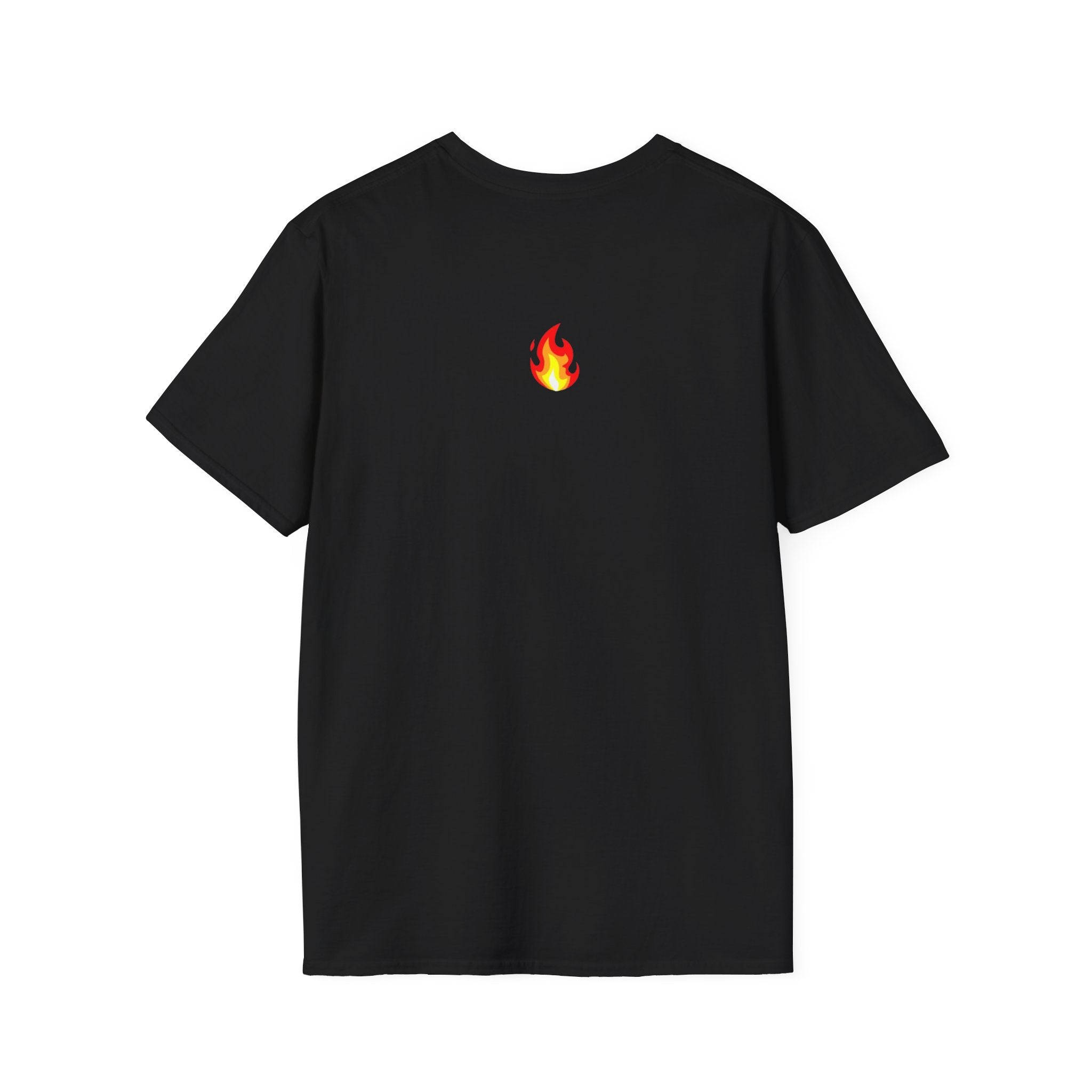 Funny & Hot T-Shirt — Playful Flame Graphic Tee