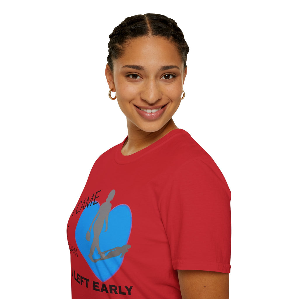 I Came, I Saw, I Left Early T-Shirt — Funny Introvert Graphic Tee