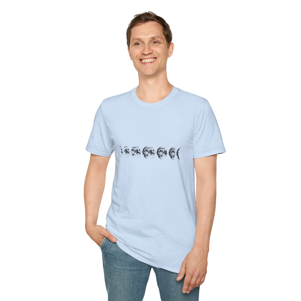 Moon Phase T-Shirt — Lunar Phases Graphic Tee