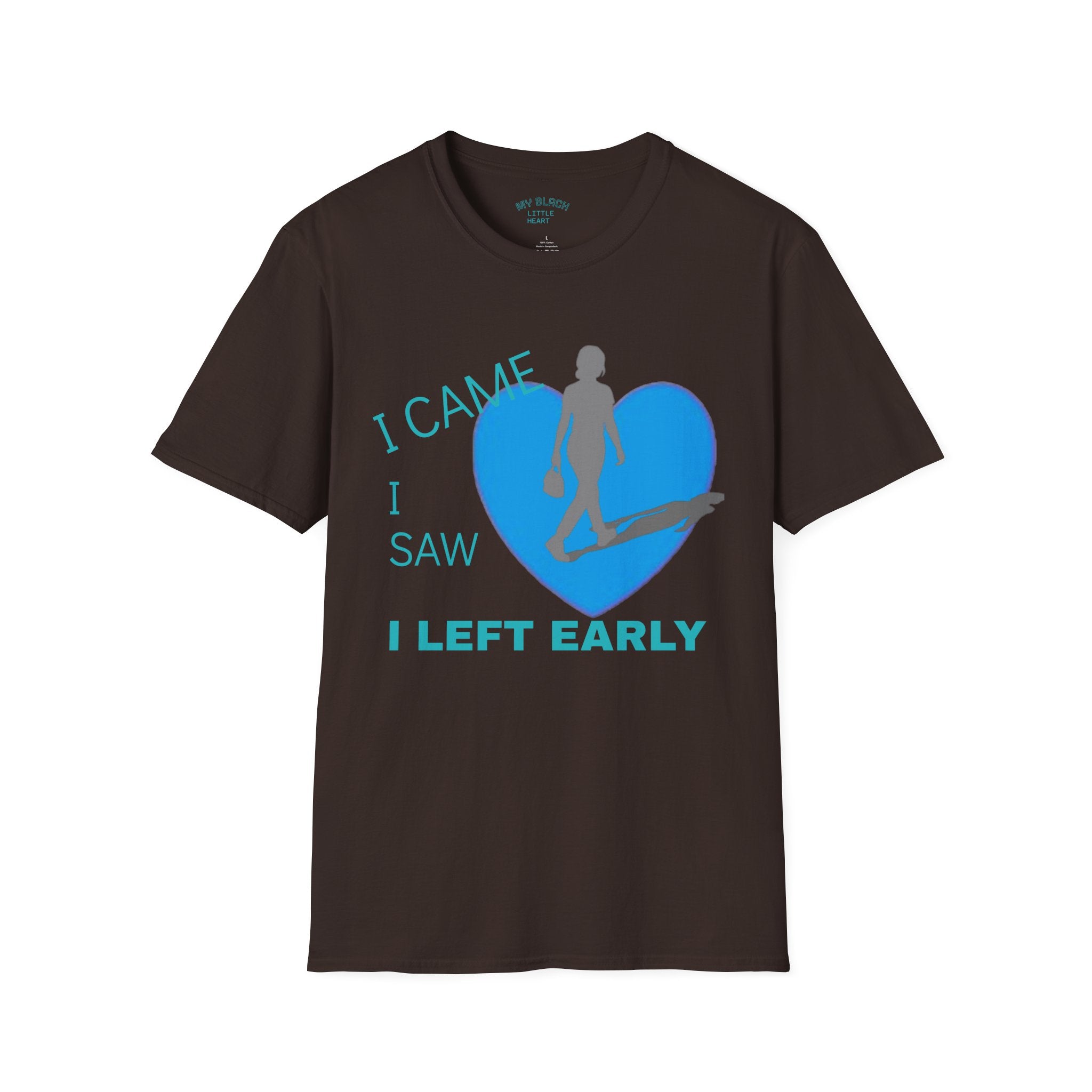 I Came, I Saw, I Left Early T-Shirt — Funny Introvert Graphic Tee