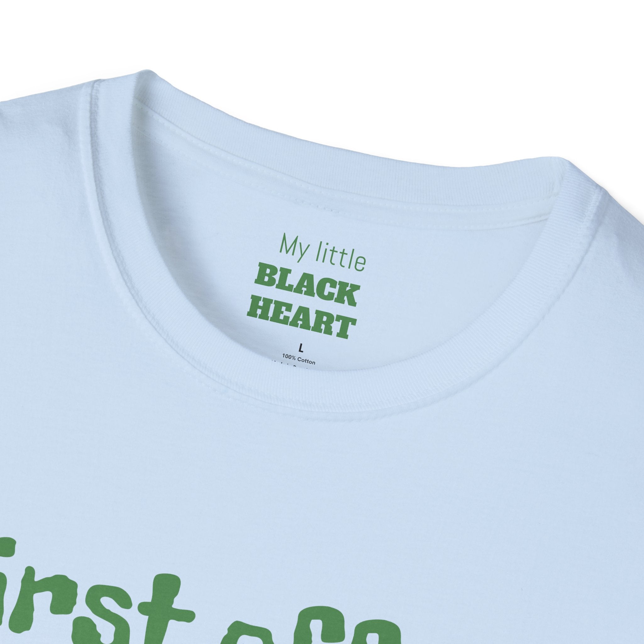 Funny Shark Tee — "First off I'm a Delight" Graphic T-Shirt