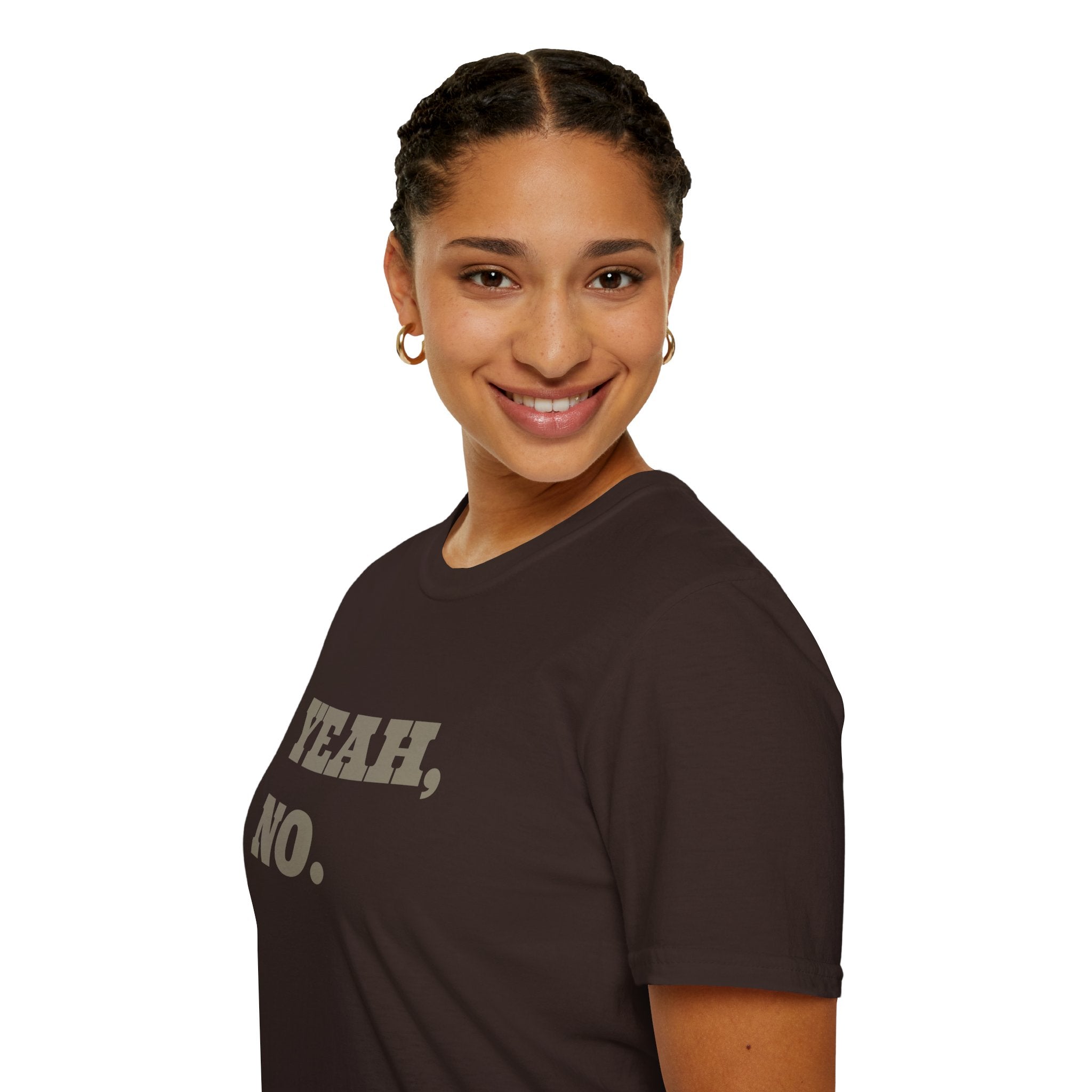 Yeah, No. Graphic T-Shirt — Funny Sarcastic Statement Tee