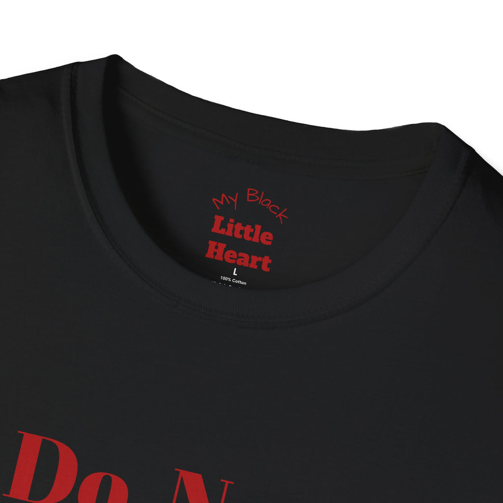 Do Not Disturb T-Shirt — Funny Minimalist Graphic Tee for Relaxing at Home