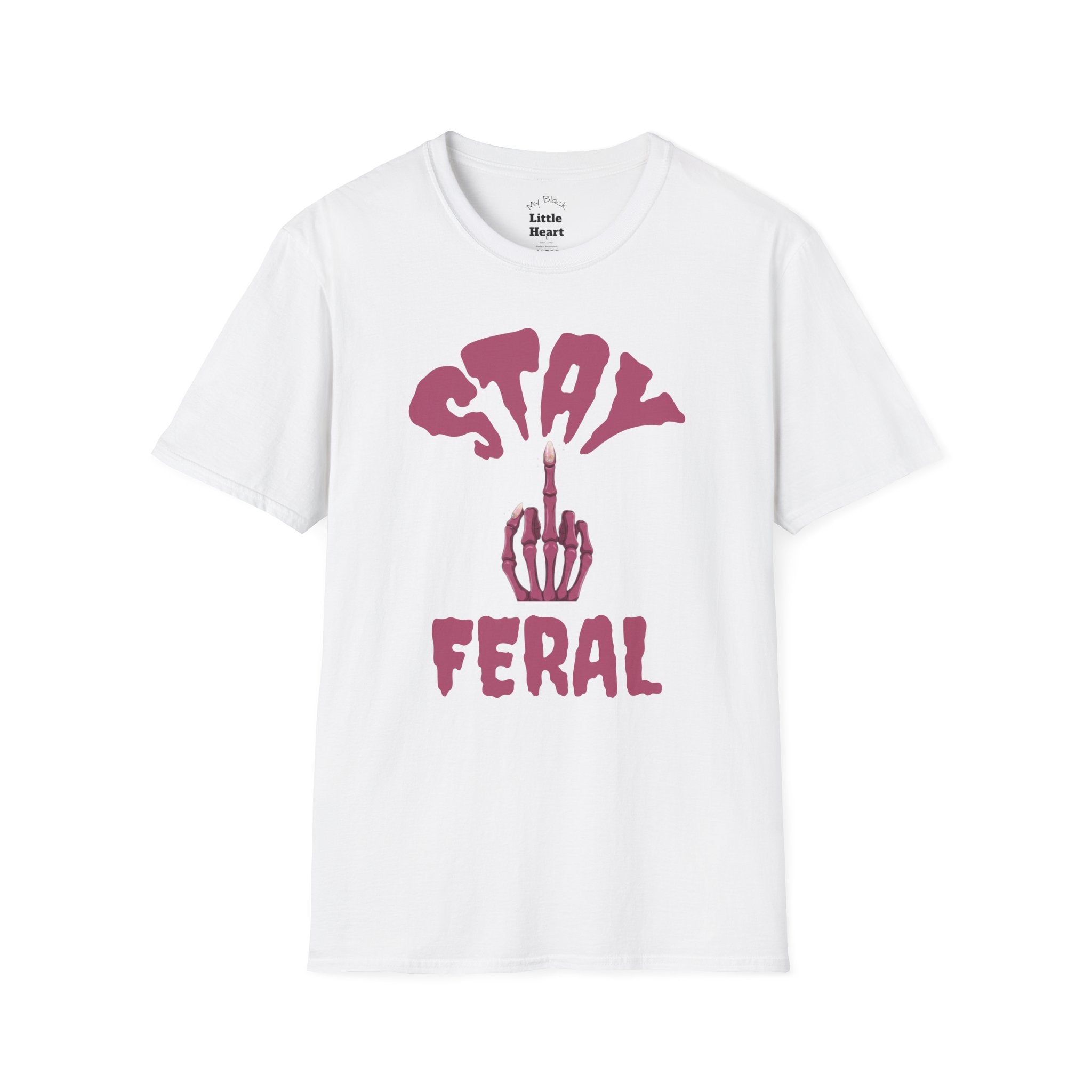 Stay Feral T-Shirt — Bold Retro Graphic Tee