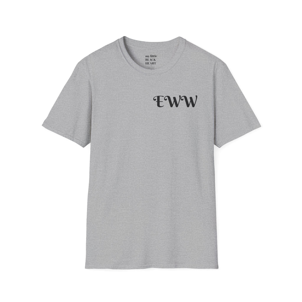 FWW Monogram Tee — Minimal Script Initials T-Shirt