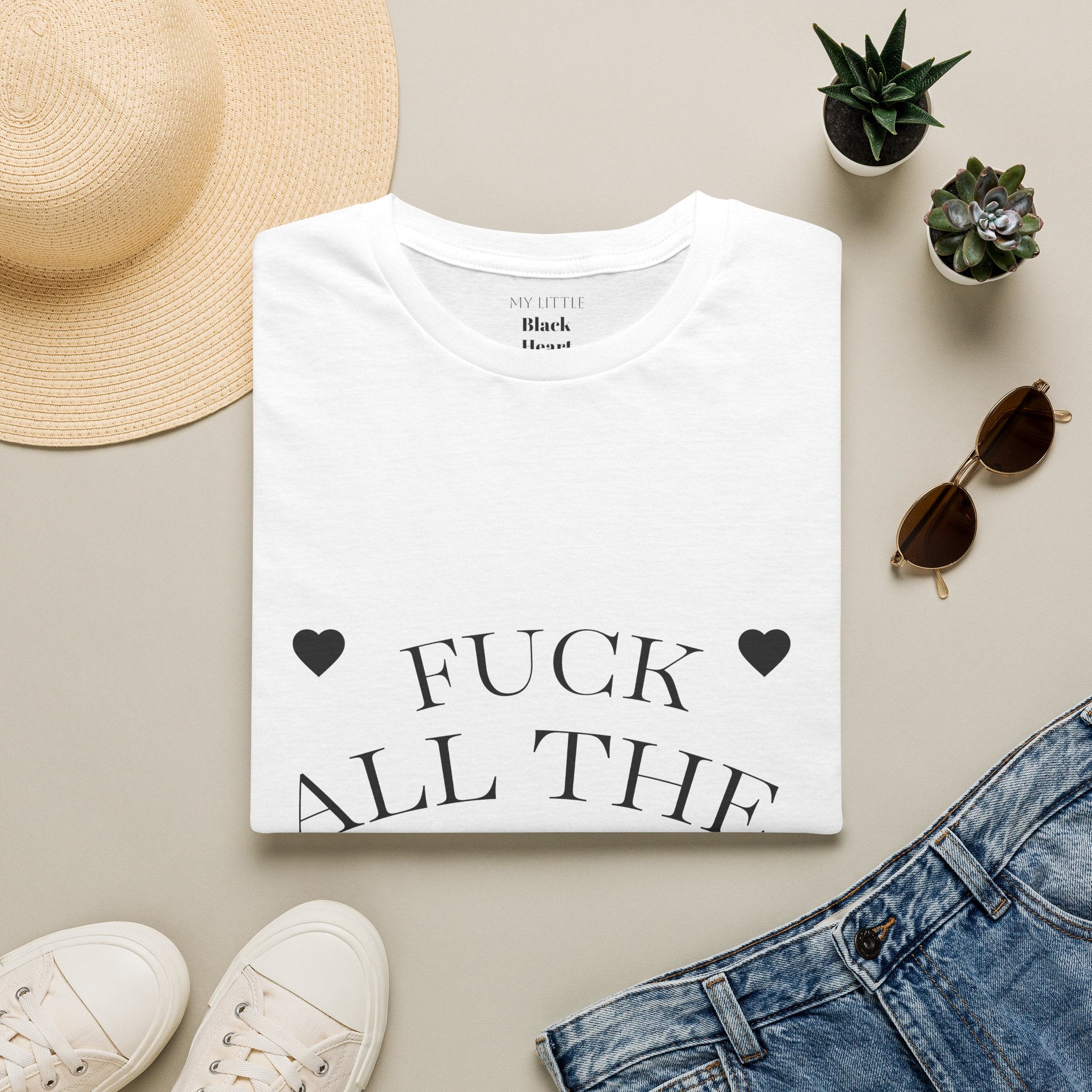 Graphic T‑Shirt — “Fuck All The Off” Bold Statement Tee