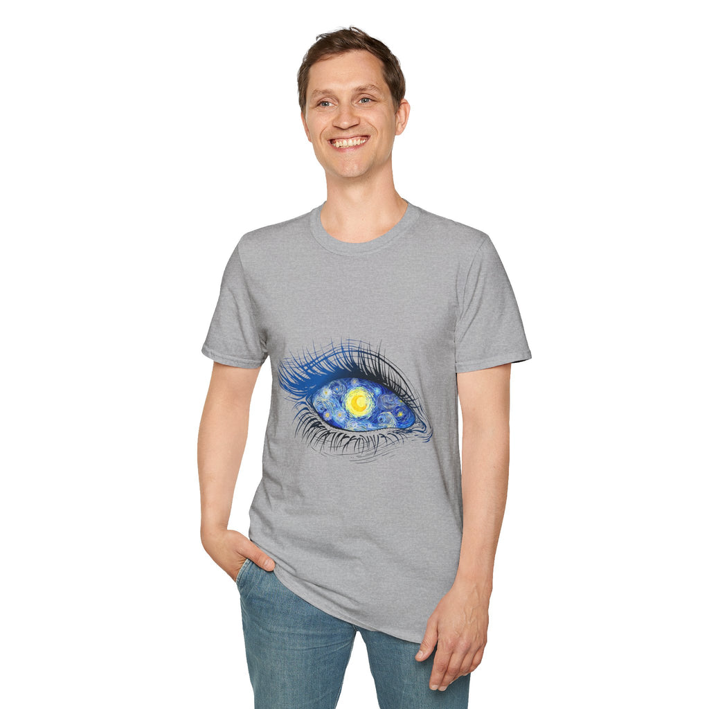 T‑Shirt — Starry Eye Graphic Tee (Van Gogh Inspired)