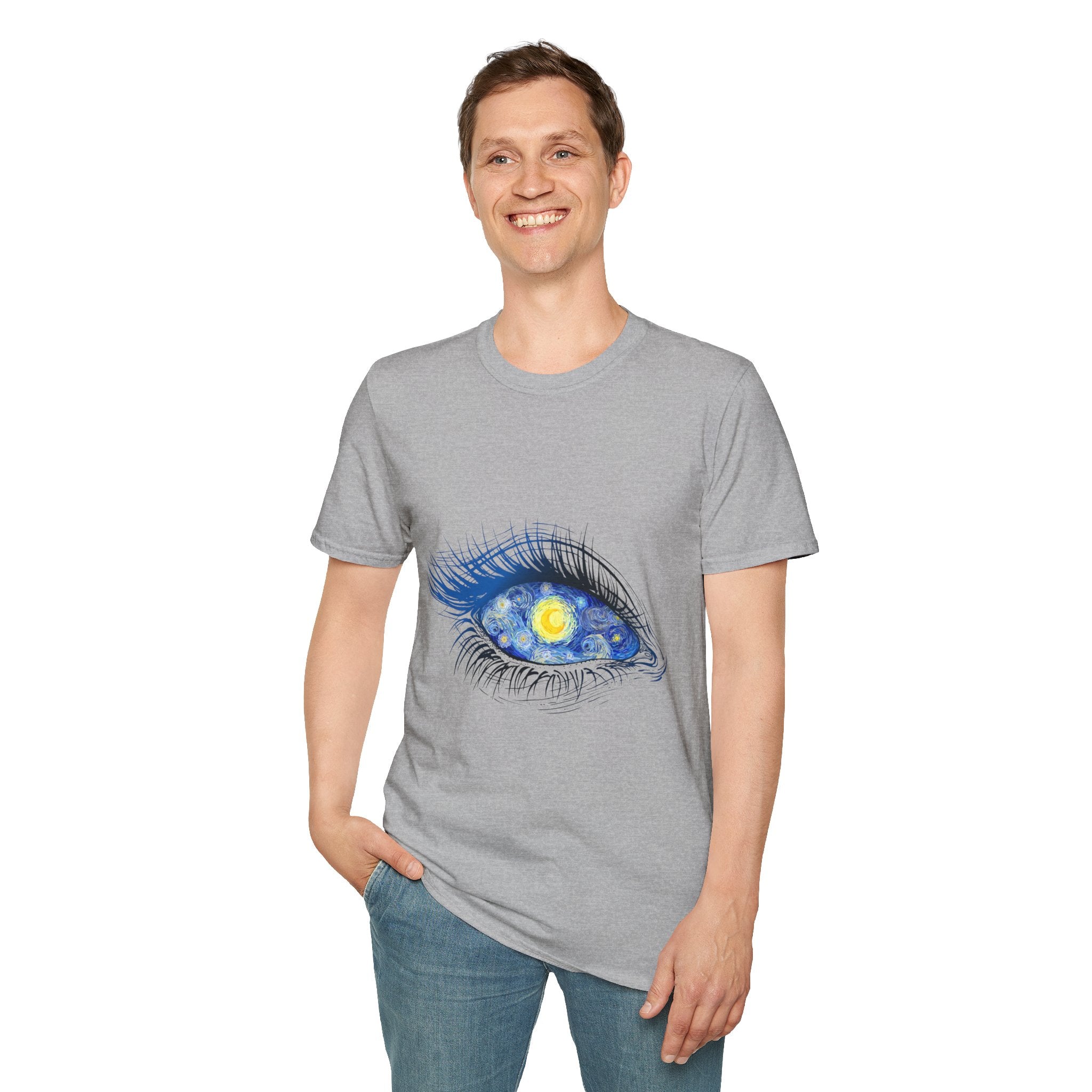 T‑Shirt — Starry Eye Graphic Tee (Van Gogh Inspired)