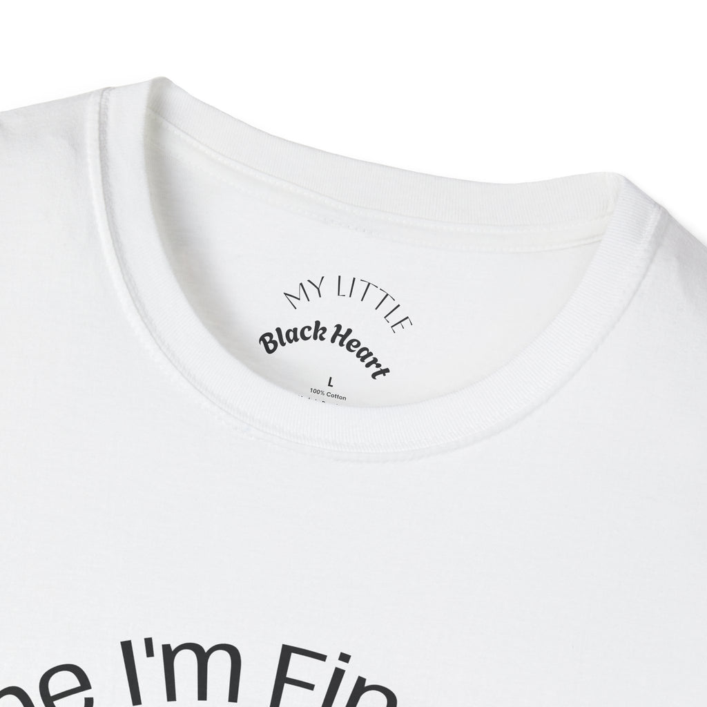 T-Shirt — 'It's Fine I'm Fine Everything Is Fine' Shark Graphic Tee