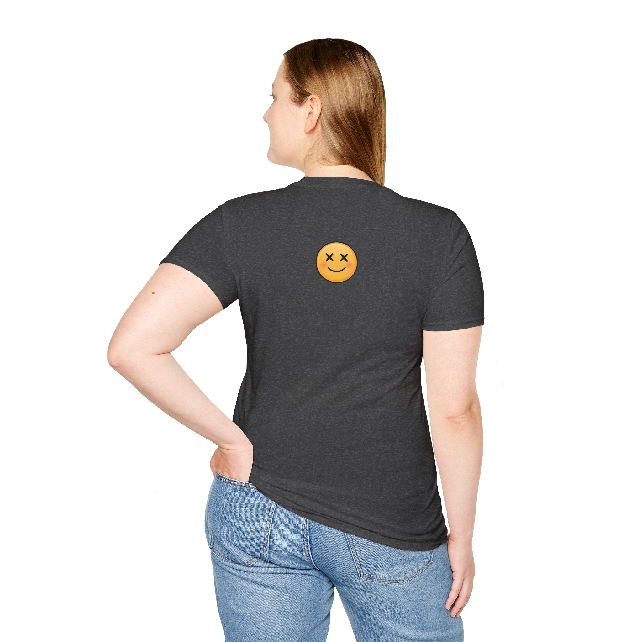 T-Shirt — "If My Mouth Doesn't Say It, My Face Definitely Will" Graphic Tee