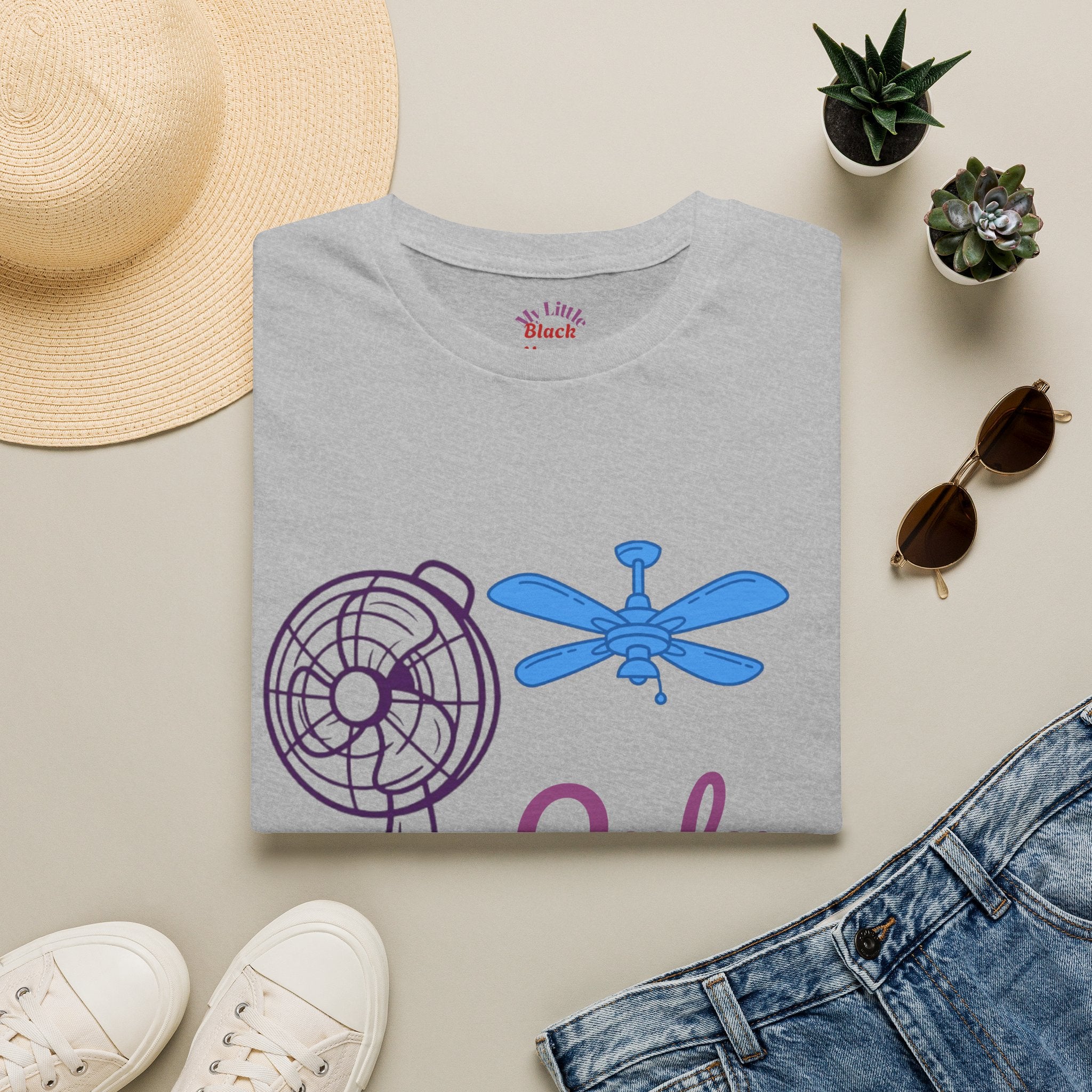Only Fans T‑Shirt — Funny Fan & Ceiling Fan Graphic Tee