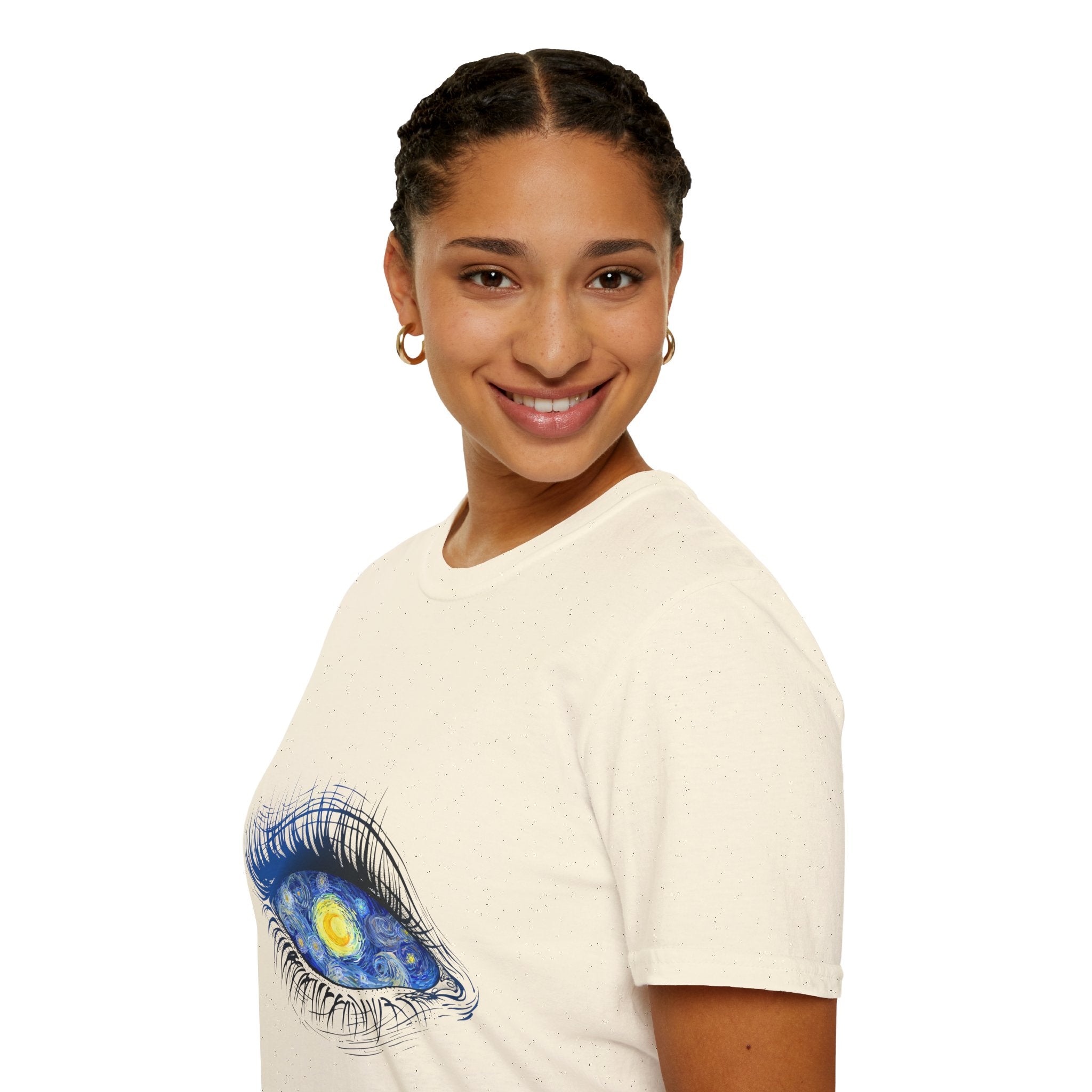 T‑Shirt — Starry Eye Graphic Tee (Van Gogh Inspired)