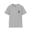 Skeleton Hand Middle Finger T-Shirt — Minimal Gothic Graphic Tee