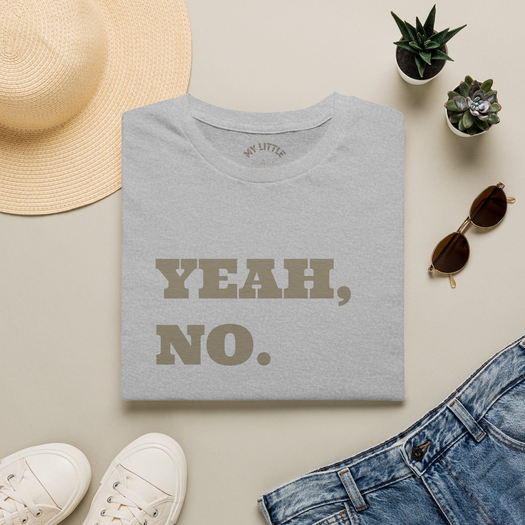 Yeah, No. Graphic T-Shirt — Funny Sarcastic Statement Tee