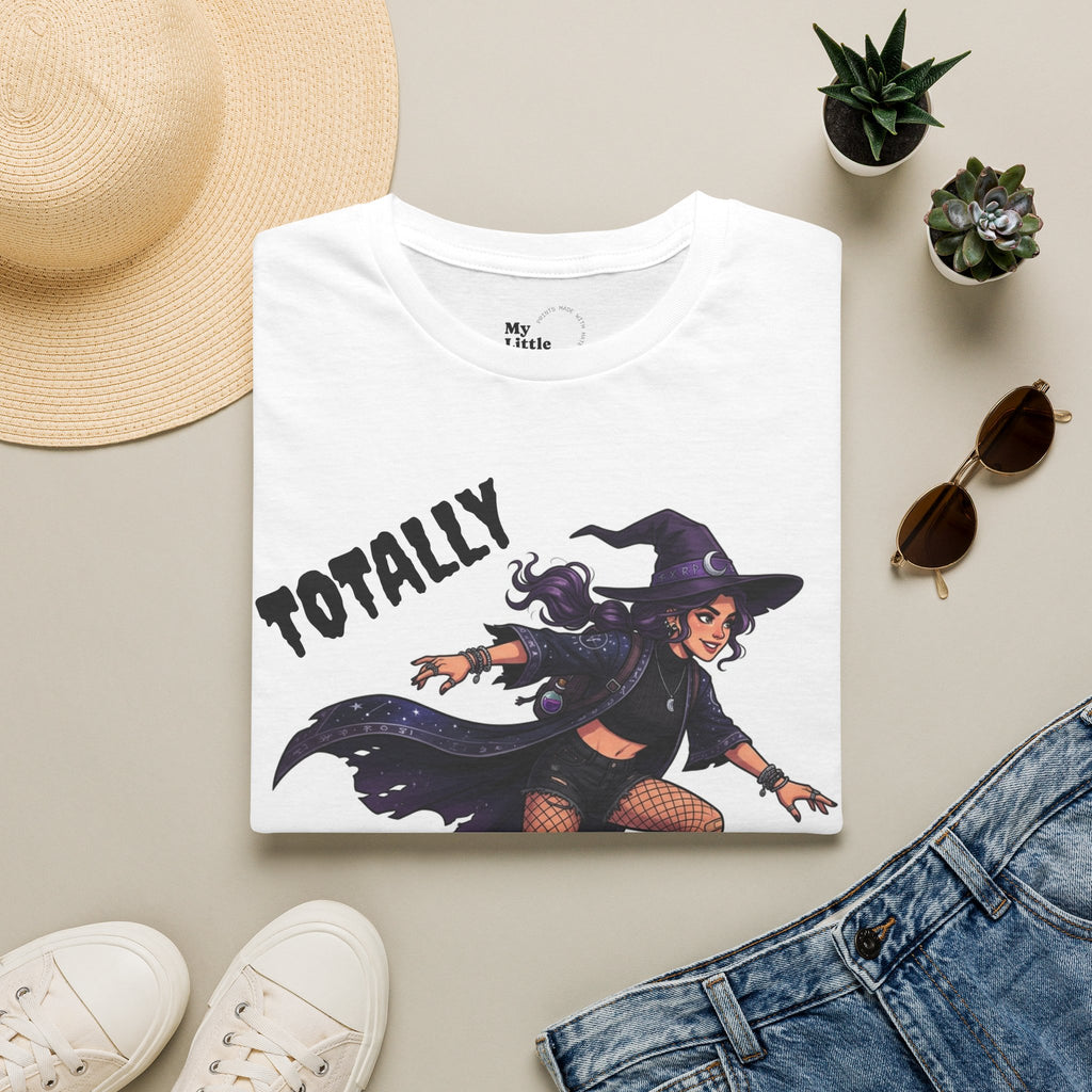 Witch Skateboard T-Shirt — Totally Wicked Halloween Tee