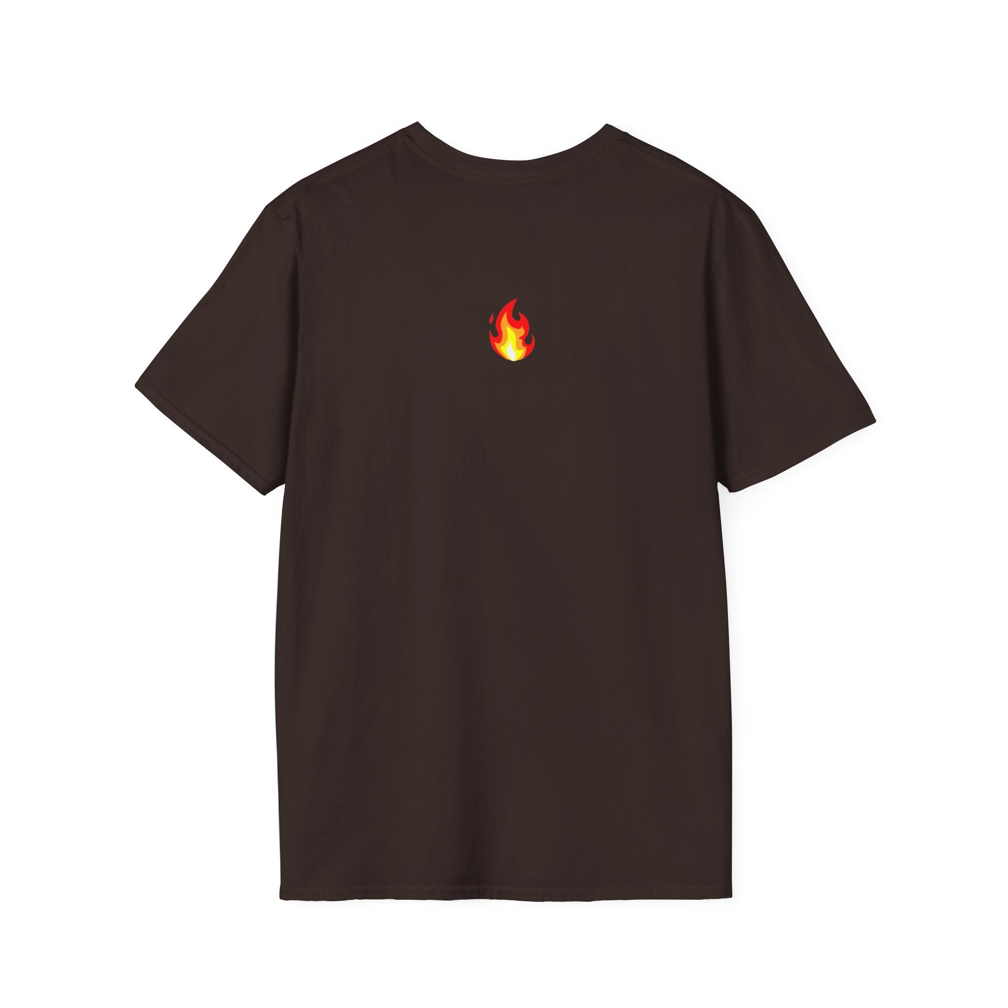 Funny & Hot T-Shirt — Playful Flame Graphic Tee