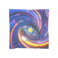 Dreamscape Eye Silk Scarf — Starry Night Swirl Art Print
