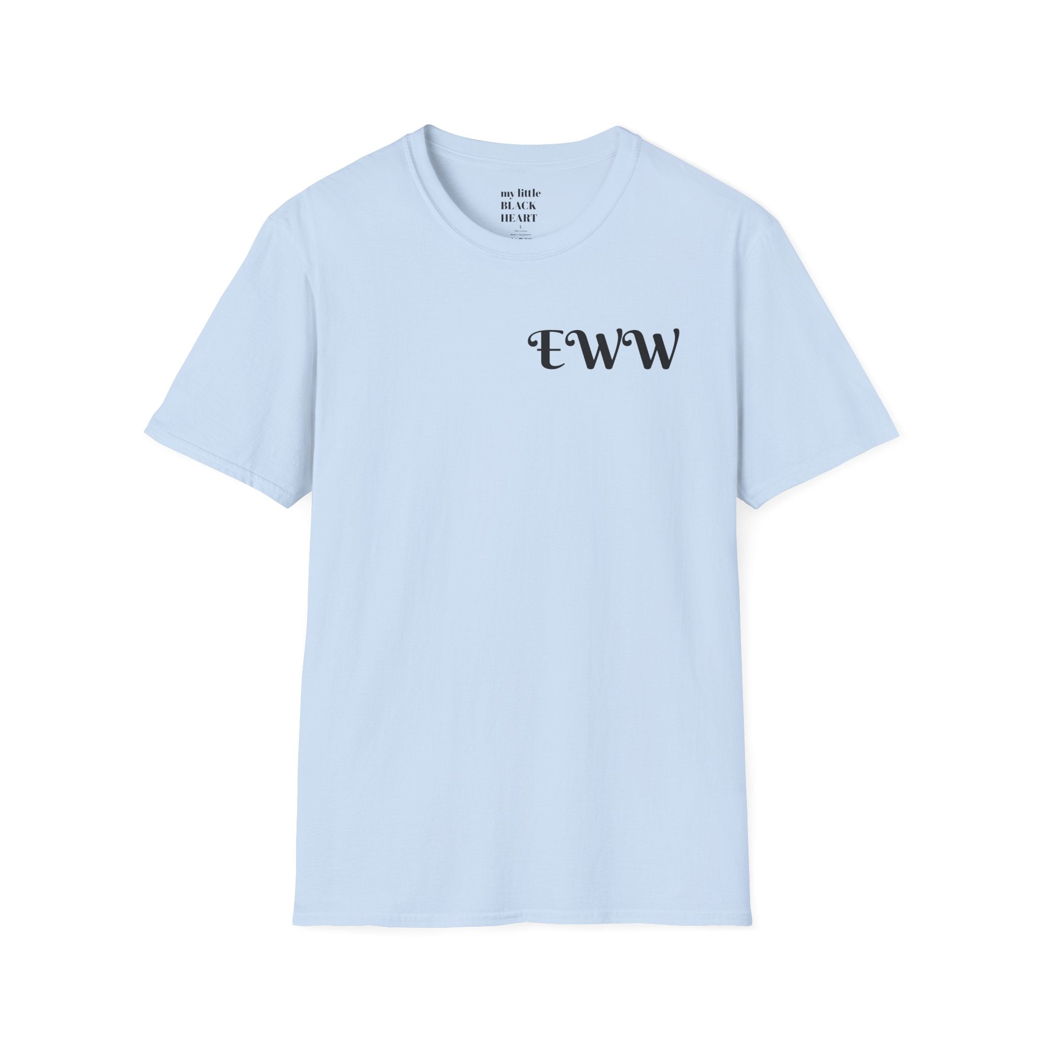 FWW Monogram Tee — Minimal Script Initials T-Shirt